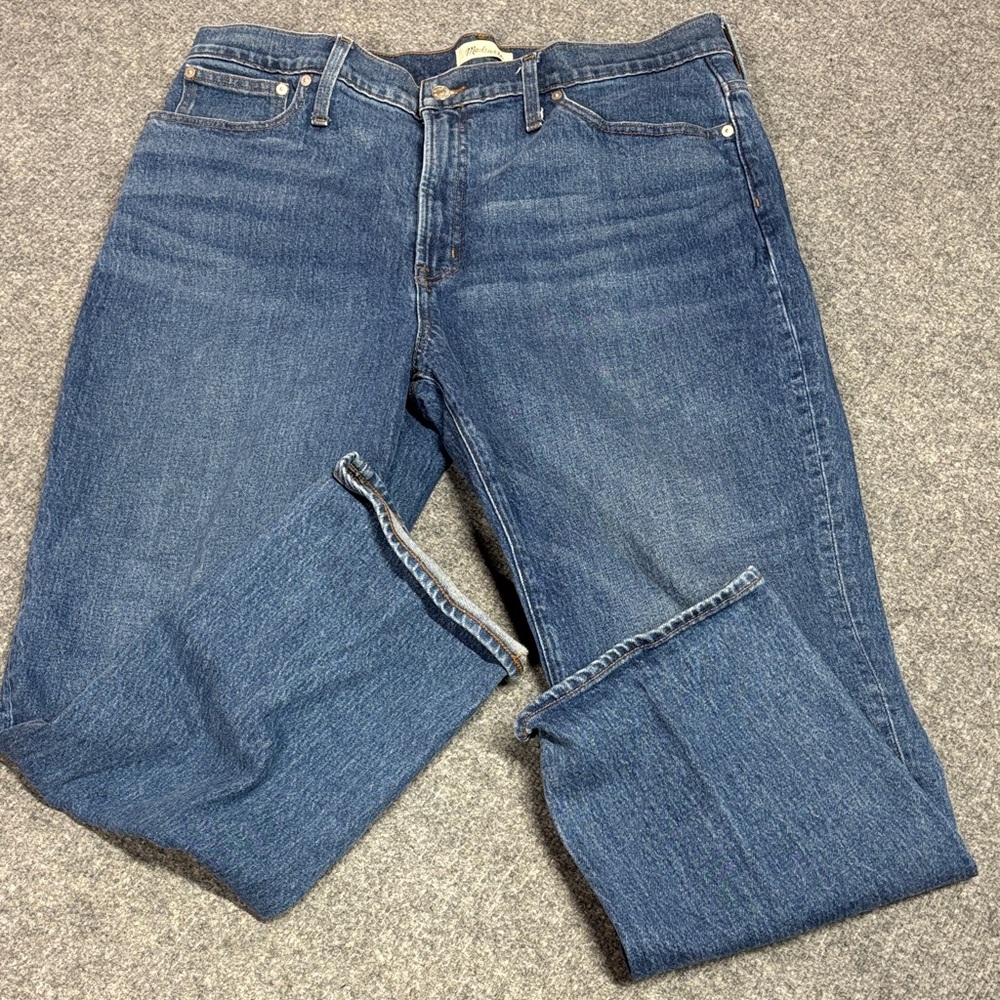 Madewell Indigo Denim Jeans